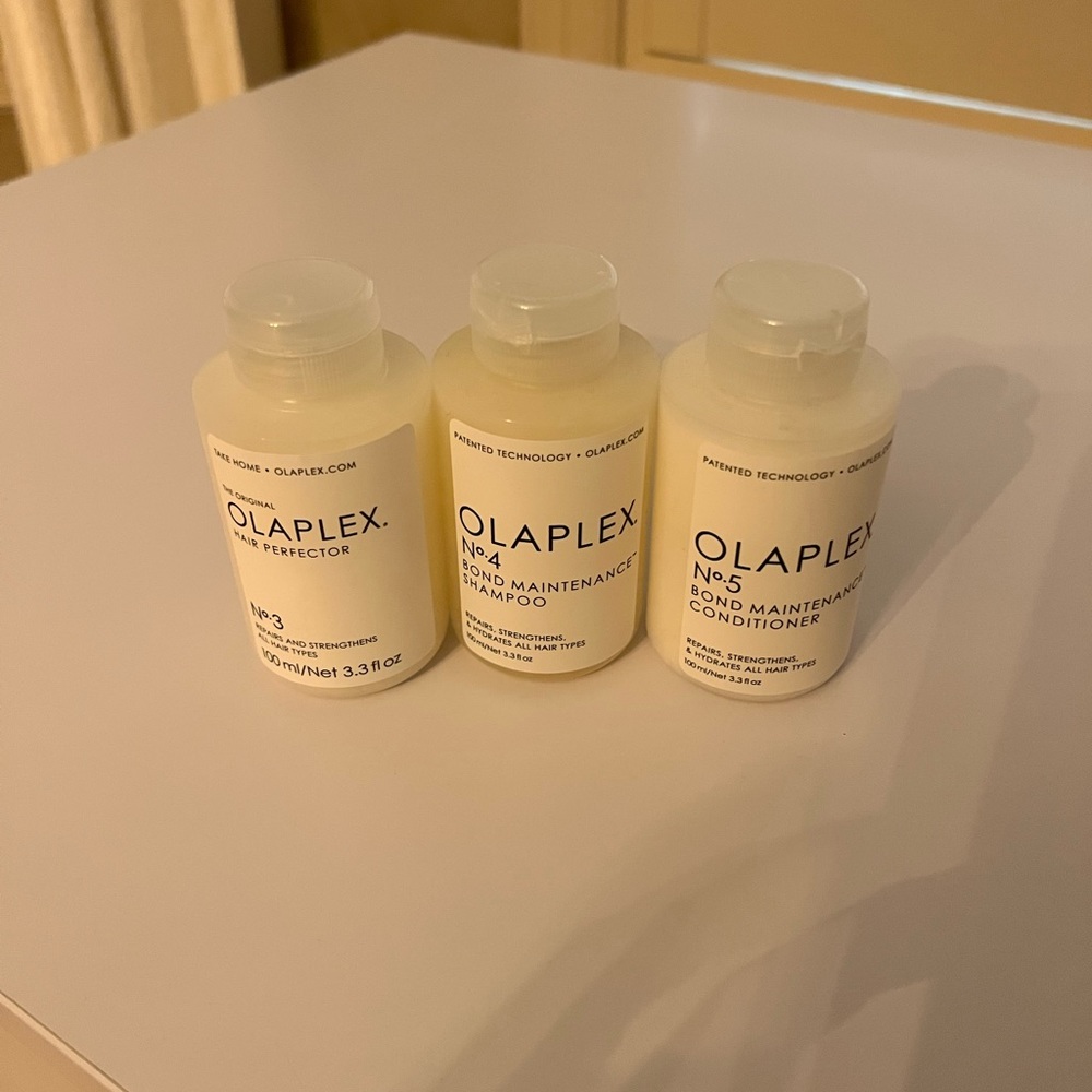 Sealed Olaplex No 2, 3 & 4; 3.3 oz each